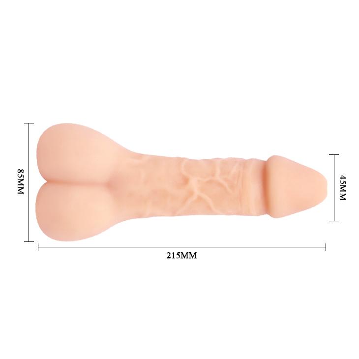 Bigger Man Ultra Realistik Mastürbatör ve Penis Kılıfı - Görsel 3