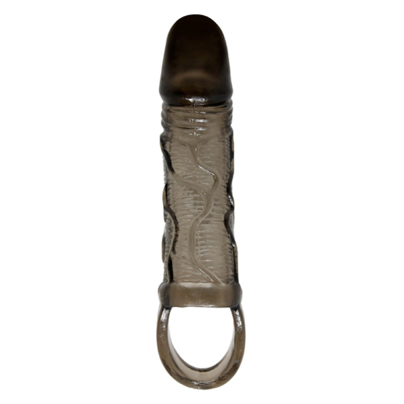 3 cm Dolgulu Penis Kılıfı Zenci - Görsel 2