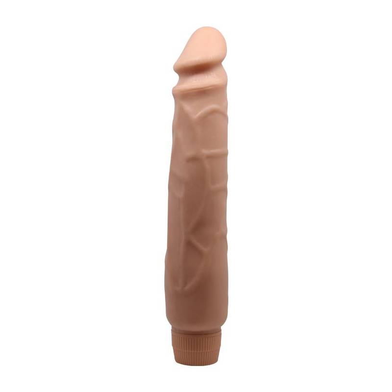 Barbara 25 cm Damarlı Realistik 10 Titreşimli Vibratör Penis - Görsel 5