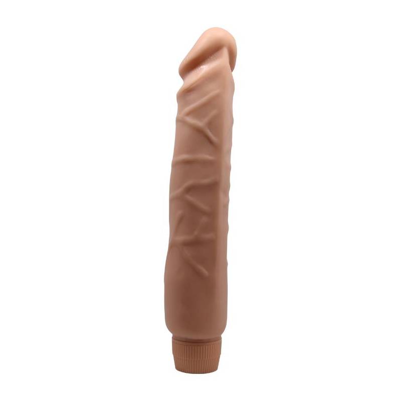 Barbara 25 cm Damarlı Realistik 10 Titreşimli Vibratör Penis - Görsel 2