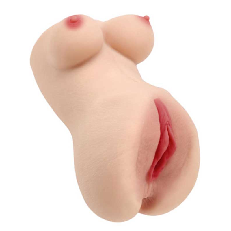 Realistic Pussy Göğüslü Suni Vajina Anal Masturbator