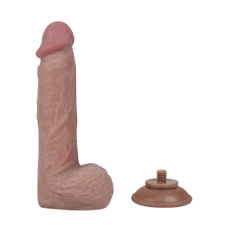 Double Layer Dildo – Çift Katman Realistik Dildo 20 Cm - Görsel 4