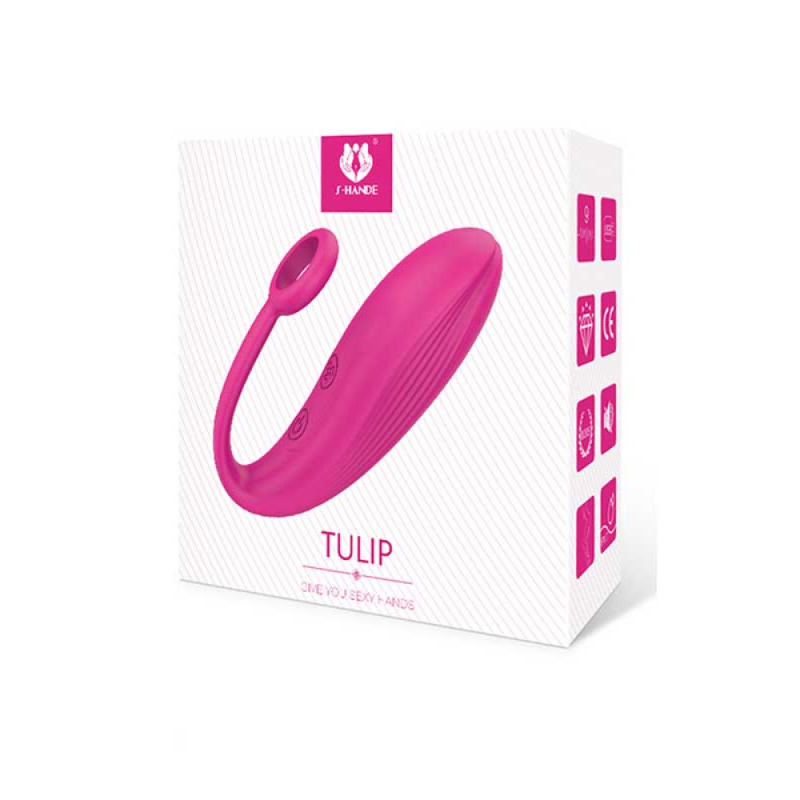 Tulip® Halkalı Vibratör Siyah – 9 Mod USB Şarjlı Su Geçirmez