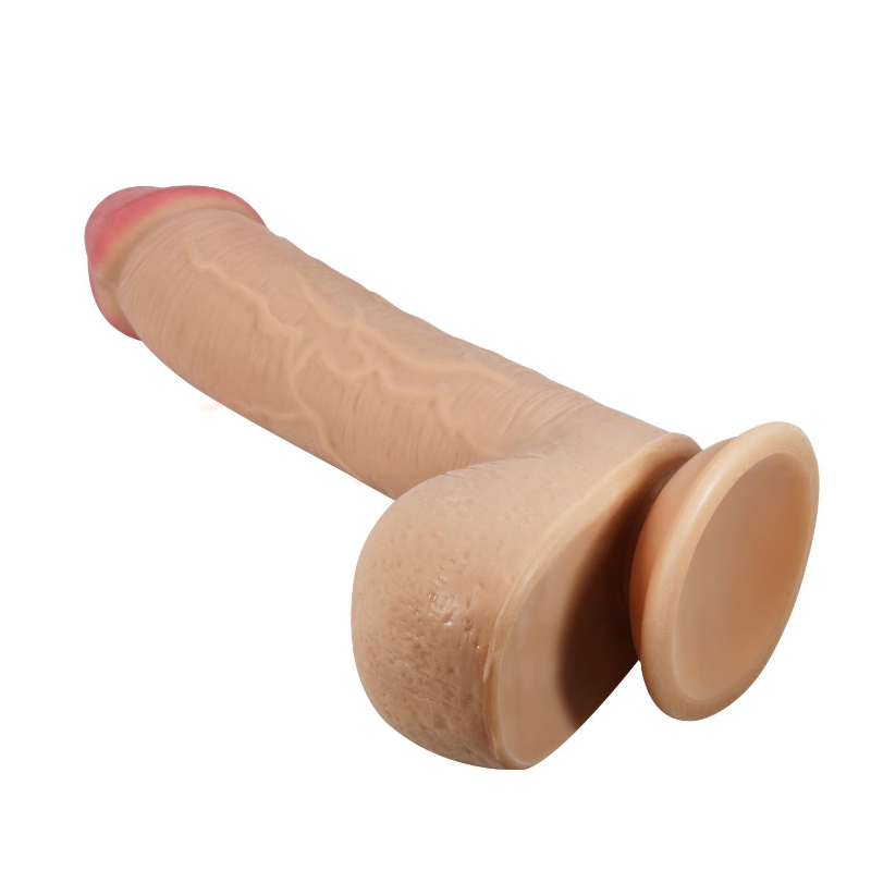 23,4 cm Çift Katmanlı Gerçekçi Realistik Dildo Penis - Görsel 5