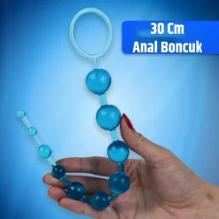 Anal Toplar 30 Cm 10 Boğumlu Yuvarlak Boncuk