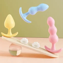 Evatoy Sevimli Silikon Anal Plug Seti